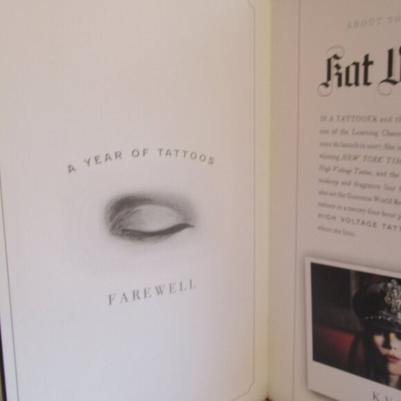 Autographed, Kat Von D, The Tattoo Chronicals, Book, Art, Collectable, Red - Picture 9 of 11